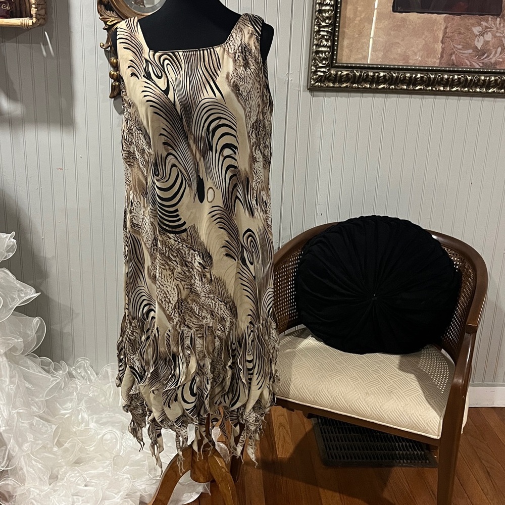 Dress-U-II by Sharon women’s size 16  polyester, nylon. Vintage dress